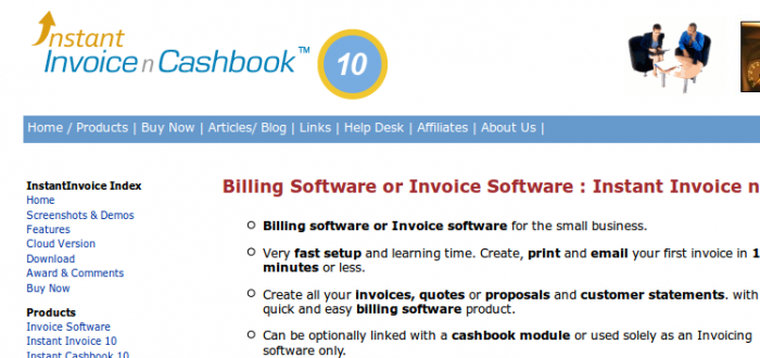 instant invoice n cashbook 10