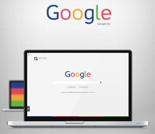 1. Google – Redesign Concept + Freebie