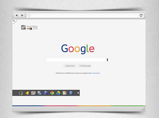 3. Google Redesign Concept-Freebie