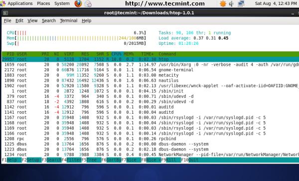 process monitor for linux command
